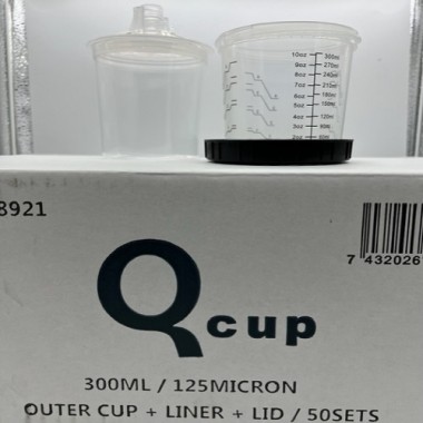 Wisselbekersysteem 400ml – Compleet met Deksel en Filter