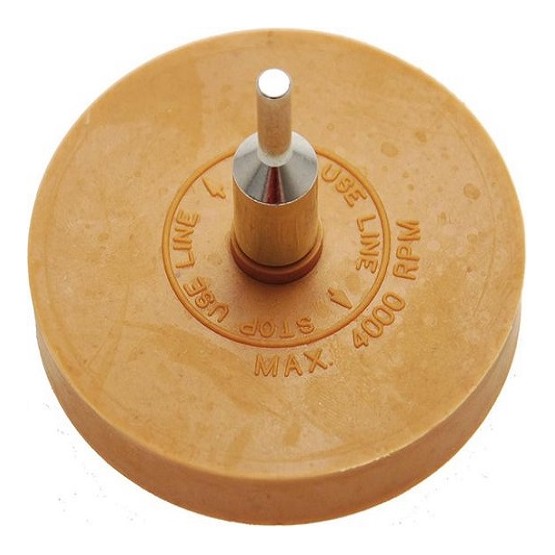 Long-Life Karamelschijf - Stickerverwijderaar Long-Life Karamelschijf - Stickerverwijderaar