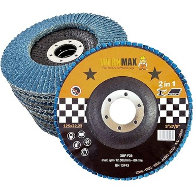 WFS Universele Lamellenschijven Ø125 mm – P40