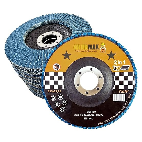 WFS Universele Lamellenschijven Ø125 mm – P40 WFS Universele Lamellenschijven Ø125 mm – P40