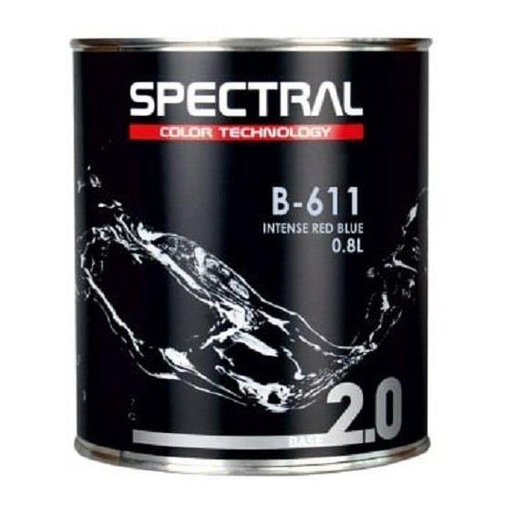 Spectral BASE 2.0 B-611 Intense Red Blue 0,8L Spectral BASE 2.0 B-611 Intense Red Blue 0,8L