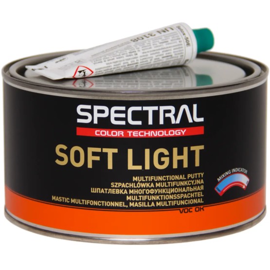 Spectral Soft Light – Premium Lichtgewicht Plamuur voor Autoschade en Spot Repair Spectral Soft Light – Premium Lichtgewicht Plamuur voor Autoschade en Spot Repair