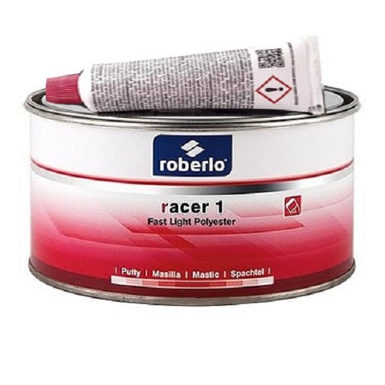 Roberlo Racer 1 – Sneldrogende Universele Polyester Plamuur Roberlo Racer 1 – Sneldrogende Universele Polyester Plamuur