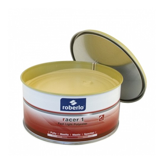 Roberlo Racer 1 – Sneldrogende Universele Polyester Plamuur Roberlo Racer 1 – Sneldrogende Universele Polyester Plamuur