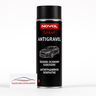 Novol Anti Gravel Spray 500ml – Steenslagbescherming Zwart