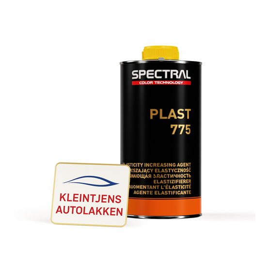 Spectral PLAST 775 – Kunststofweekmaker voor Lak en Primer Spectral PLAST 775 – Kunststofweekmaker voor Lak en Primer