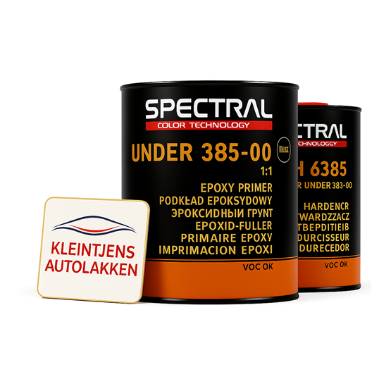Spectral UNDER 385-00 (zwart)+ H6385 / 1 liter
