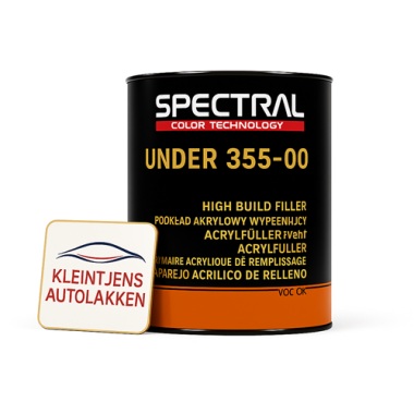 Spectral UNDER 355-00 Primer 2,8L – High Build 2K Primer Zwart