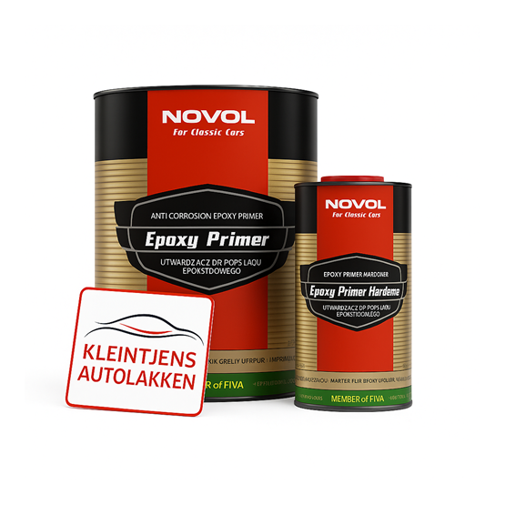 NOVOL For Classic Cars Epoxy Primer Set  3L + 1L Hardener NOVOL For Classic Cars Epoxy Primer Set  3L + 1L Hardener