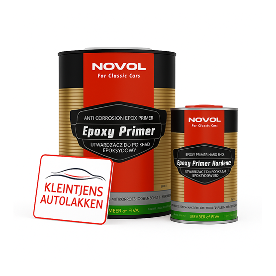 NOVOL For Classic Cars Epoxy Primer Set  1L + 0,34L Hardener NOVOL For Classic Cars Epoxy Primer Set  1L + 0,34L Hardener