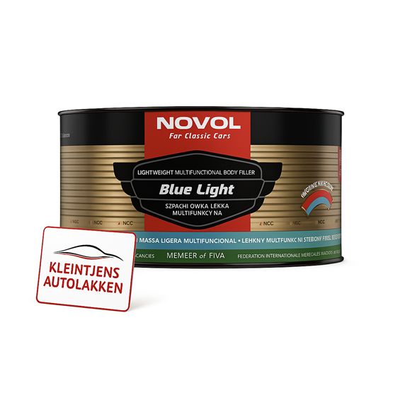 NOVOL For Classic Cars – Blue Light Plamuur 3.6 kg NOVOL For Classic Cars – Blue Light Plamuur 3.6 kg