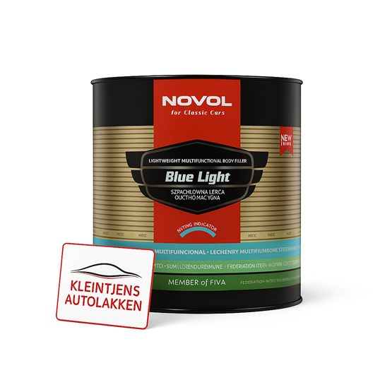NOVOL For Classic Cars – Blue Light Plamuur 3.6 kg NOVOL For Classic Cars – Blue Light Plamuur 3.6 kg