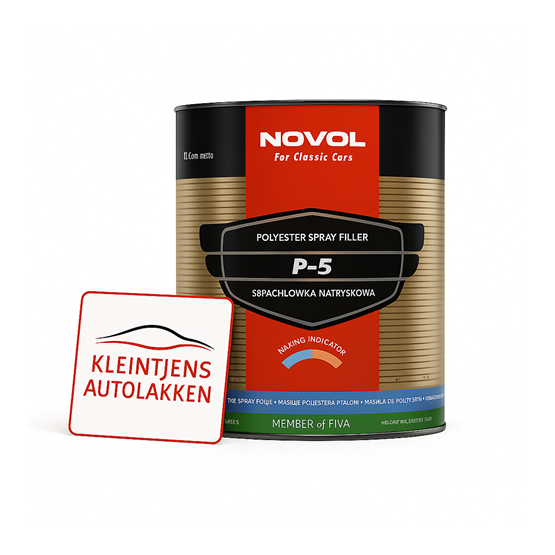 NOVOL For Classic Cars – P-S Sprayplamuur 2,7 L NOVOL For Classic Cars – P-S Sprayplamuur 2,7 L