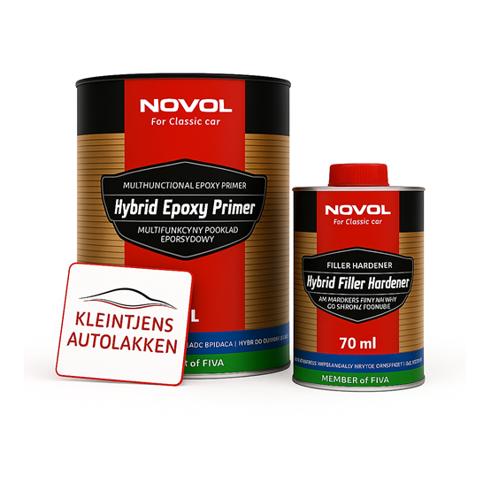 NOVOL HYBRID Epoxy Primer Set 2,8L + Filler Hardener 700ml NOVOL HYBRID Epoxy Primer Set 2,8L + Filler Hardener 700ml
