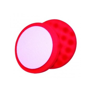 polijst pad 150mm. - Roberlo Rood Wafel (medium soft)