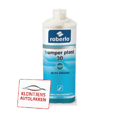 Kunststof Lijm 2K – PU Zwart | 90 sec uitharding