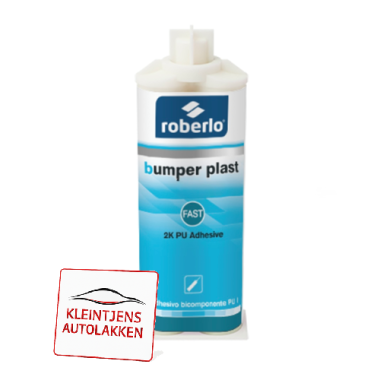 Kunststof Lijm 2K – PU Zwart | 30 sec uitharding