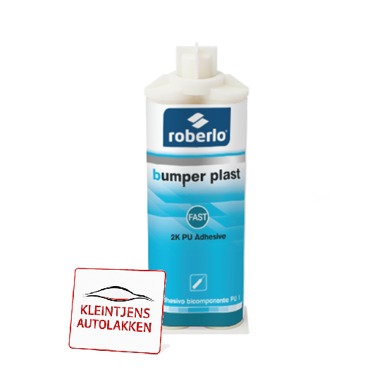 Kunststof Lijm 2K – PU Zwart | 30 sec uitharding