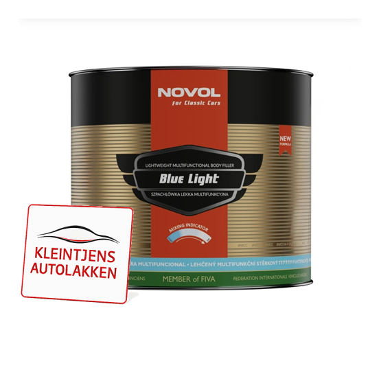 NOVOL For Classic Cars Blue Light – Lichtgewicht Plamuur voor Oldtimers en Classic Cars 1,2KG. NOVOL For Classic Cars Blue Light – Lichtgewicht Plamuur voor Oldtimers en Classic Cars 1,2KG.