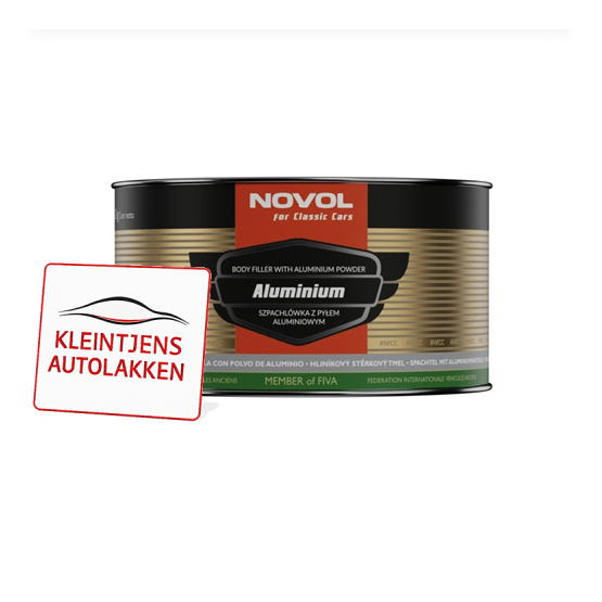 NOVOL For Classic Cars Aluminium – Premium Aluminium Plamuur voor Oldtimer  2KG. NOVOL For Classic Cars Aluminium – Premium Aluminium Plamuur voor Oldtimer  2KG.