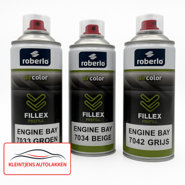 Roberlo Chassislak Spuitbus 7042 Grijs – DTM | Snelle dekking en fabrieksfinish