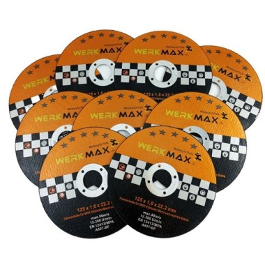 Professionele Doorslijpschijven – Ø125 mm x 1 mm (50 stuks)