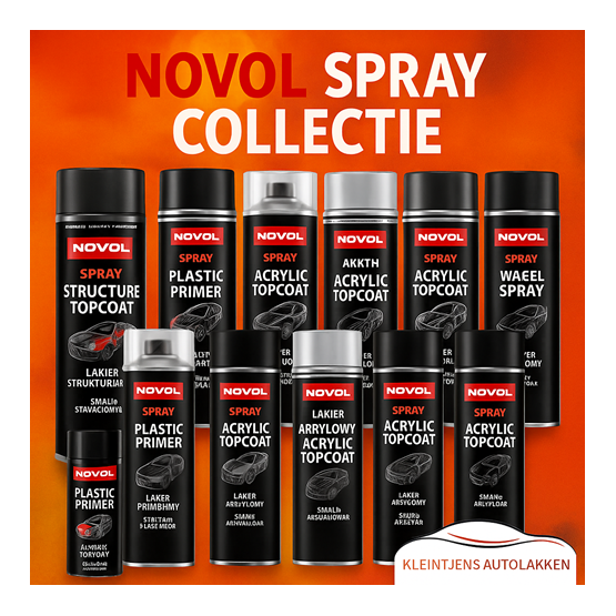 Acrylic Topcoat Spray Zwart Satijn – 1K Acryl Aflak Spuitbus Acrylic Topcoat Spray Zwart Satijn – 1K Acryl Aflak Spuitbus