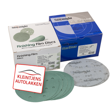 SUNMIGHT Schuurschijven P1000 – 150mm Film, 100 stuks