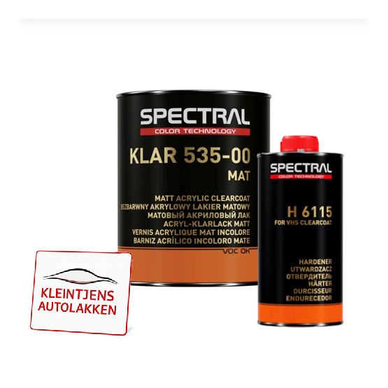 Spectral KLAR 535 Matt – Professionele Matte Clearcoat Spectral KLAR 535 Matt – Professionele Matte Clearcoat