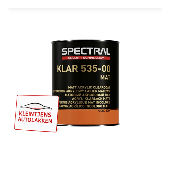 spectral klar 535-00 blanke lak matt spectral klar 535-00 blanke lak matt