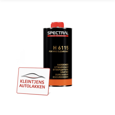 Spectral H6115 0,5L – Standaard Verharder voor Blanke Lakken