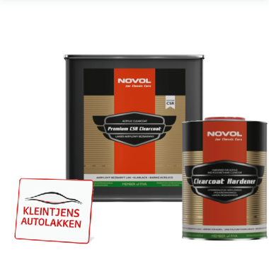 Novol CRS Clear Coat Set 2,5L + Hardener 0,84L