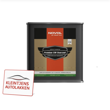 Novol For Classic Cars CRS Clear Coat – 2K Blanke Lak voor Klassieke Auto’s  2,5L