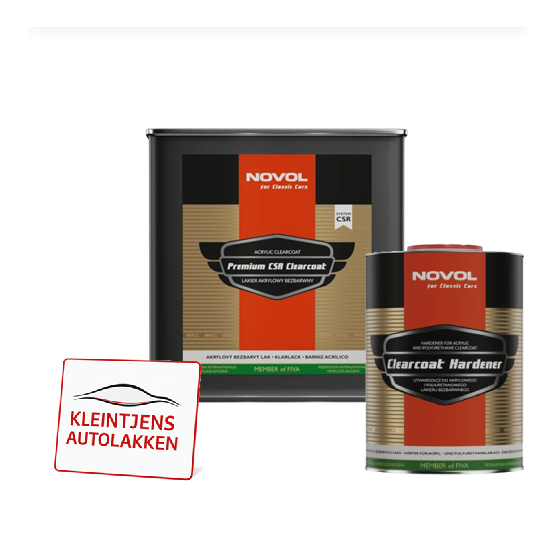 Novol For Classic Cars CRS Clear Coat – 2K Blanke Lak voor Klassieke Auto’s  2,5L Novol For Classic Cars CRS Clear Coat – 2K Blanke Lak voor Klassieke Auto’s  2,5L