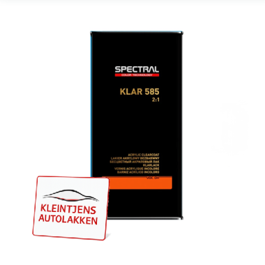 Spectral KLAR 585 – Premium 2K Hoogglans Blanke Lak 5L