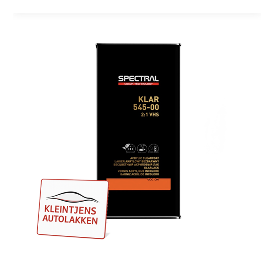 Spectral KLAR 545-00 VHS – Premium 2K Hoogglans Blanke Lak 5L Spectral KLAR 545-00 VHS – Premium 2K Hoogglans Blanke Lak 5L