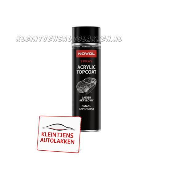 Acrylic Topcoat Spray Zwart Hoogglans – 1K Acryl Aflak Spuitbus Acrylic Topcoat Spray Zwart Hoogglans – 1K Acryl Aflak Spuitbus