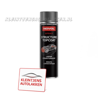 Novol Structuur Spray Antraciet 500ml.