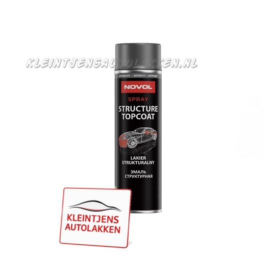 Novol Structuur Spray Antraciet 500ml. Novol Structuur Spray Antraciet 500ml.