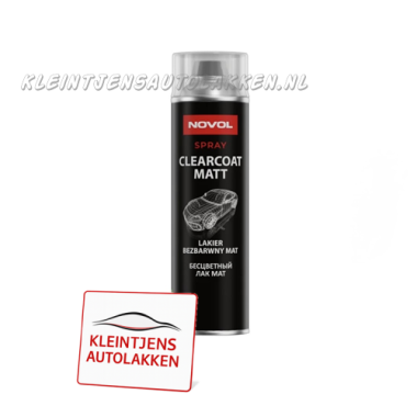 Novol Blanke Lak Matt Spray 500ml.