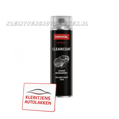 Novol Blanke Lak Hoogglans Spray 500ml.