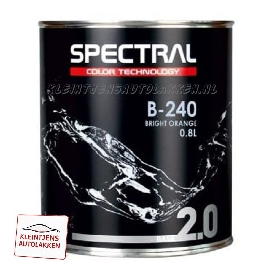 Spectral BASE 2.0 B-240 Bright Orange 0,8L Spectral BASE 2.0 B-240 Bright Orange 0,8L