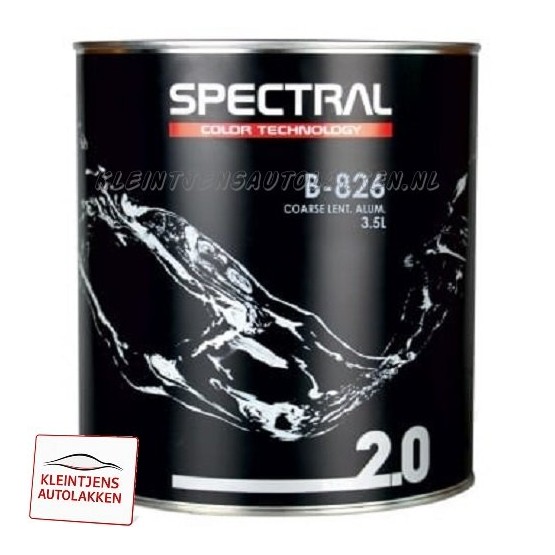 Spectral BASE 2.0 B-826 Coarse Lenticular Aluminium 3,5L