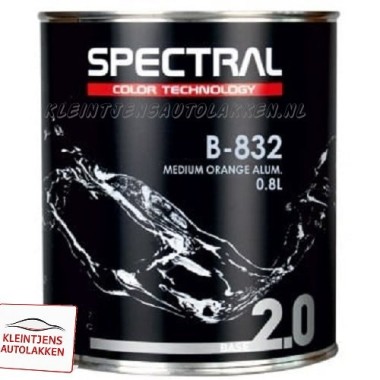 Spectral BASE 2.0 B-832 Medium Orange Aluminium 0,8L