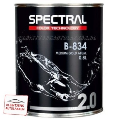 Spectral BASE 2.0 B-834 Medium Gold Aluminium 0,8L