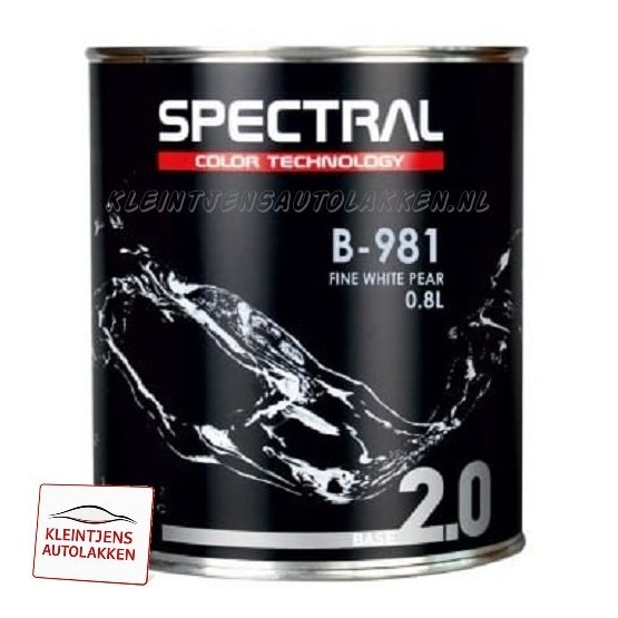 Spectral BASE 2.0 B-981 Fine White Pearl 0,8L Spectral BASE 2.0 B-981 Fine White Pearl 0,8L