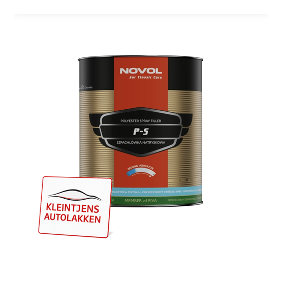 NOVOL For Classic Cars – P-S Sprayplamuur 2,7 L