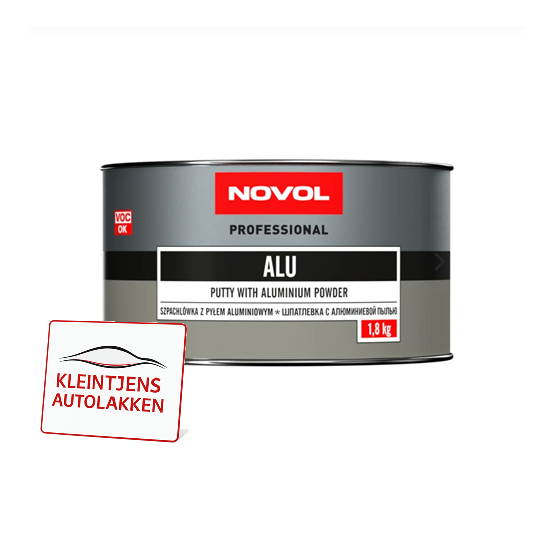 NOVOL ALU Professional Plamuur – Extra Sterk en Corrosiebestendig