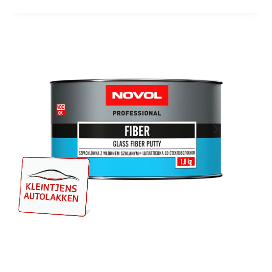 NOVOL Fiber Professional Plamuur – Extra Sterk en Vezel versterkt