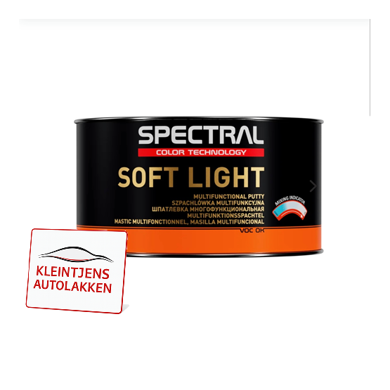 Spectral Soft Light – Premium Lichtgewicht Plamuur voor Autoschade en Spot Repair